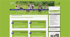 Desktop Screenshot of geostud.de
